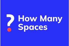 How Many Spaces logo